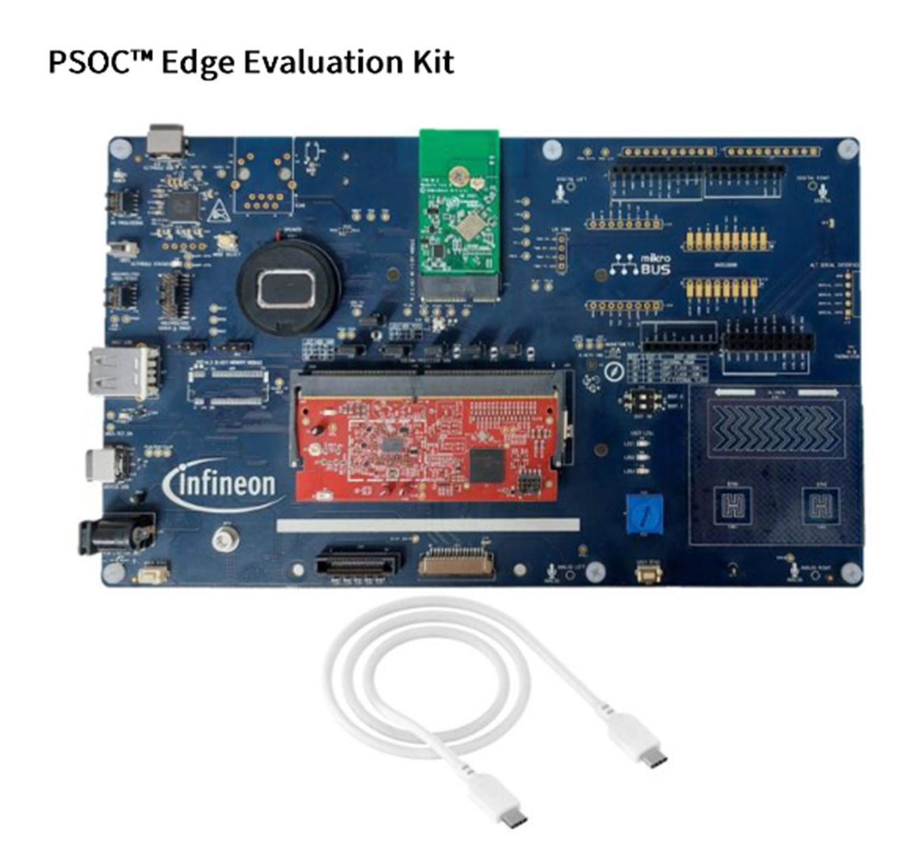 图5 英飞凌 PSoC™ Edge 开发板