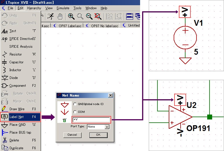 图3 Label Net的使用方法