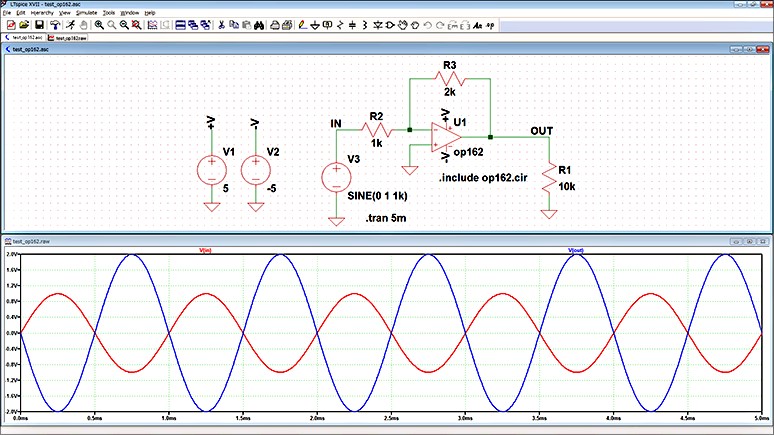 图5 使用加密的 OP162 进行电路仿真结果.png