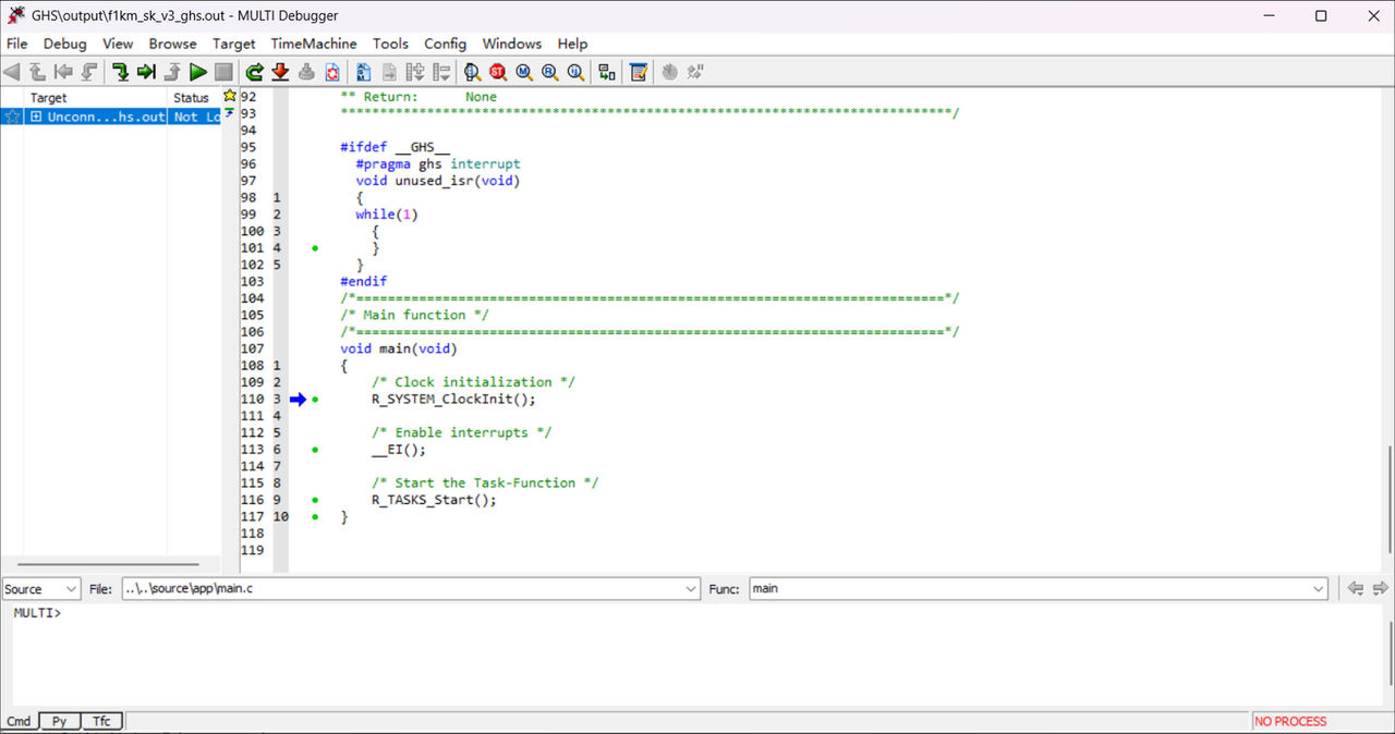 图38 进入 debug 界面