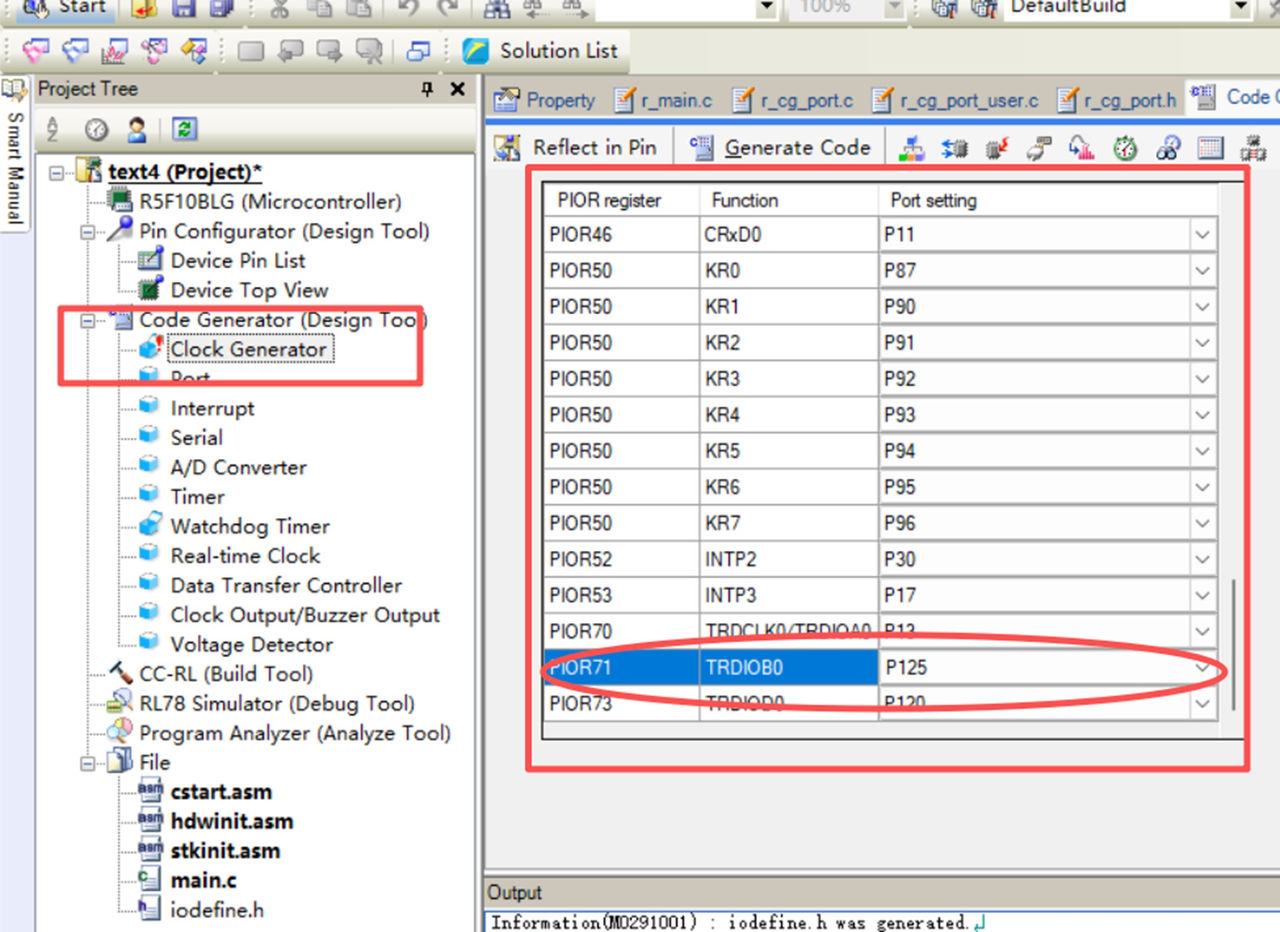 图4 CS+ Pin assignment setting 界面