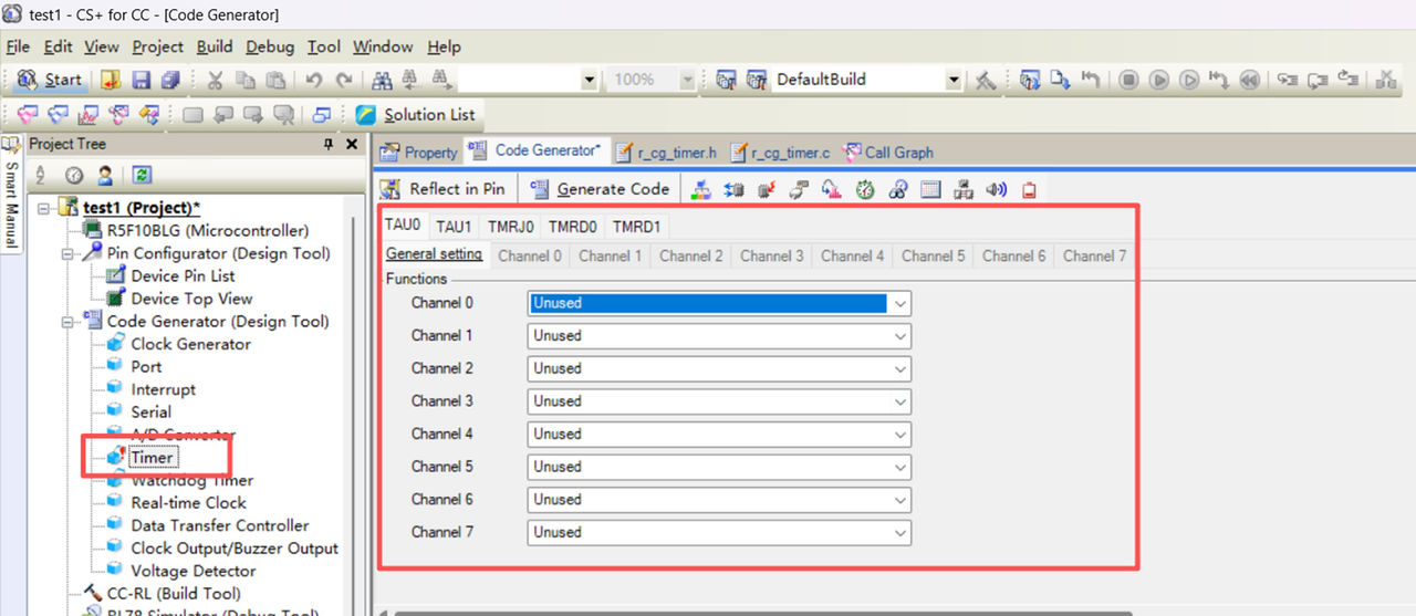 图4 定时器界面