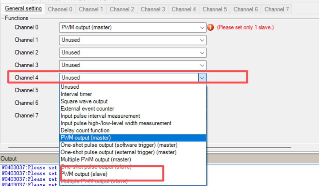 图18 选择其他的 Channel