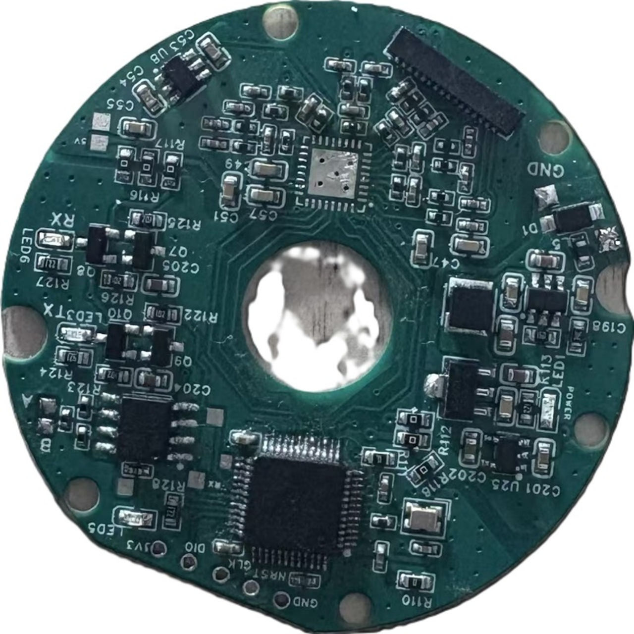 图8 基于 AD4170-4 设计的六维力传感器控制板