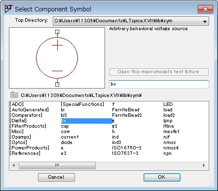 图1 在元件对话框中选择“bv”.png