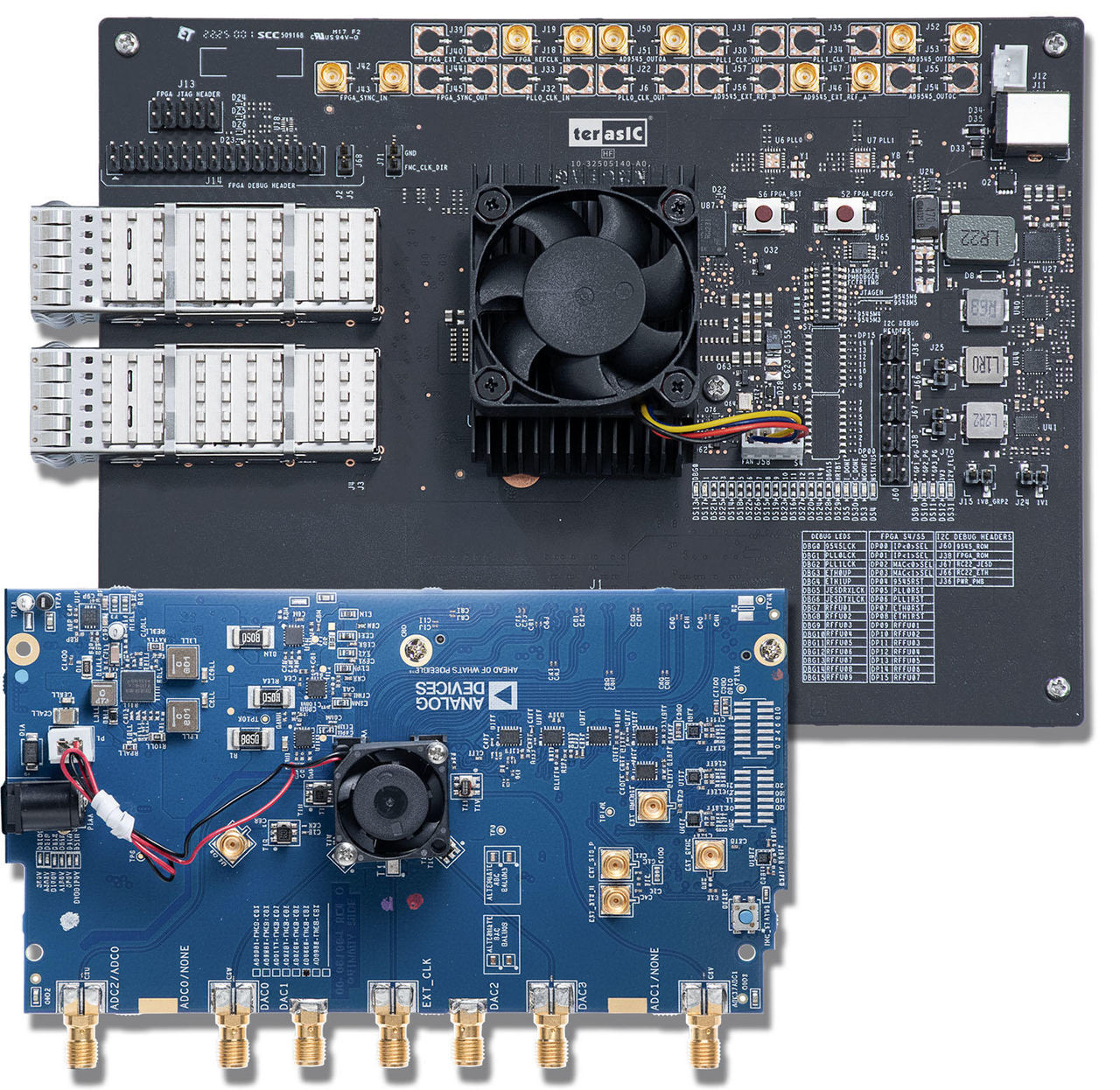 图2 Stratix 10 Sensor Processing Kit 与 FMC Daughter Card