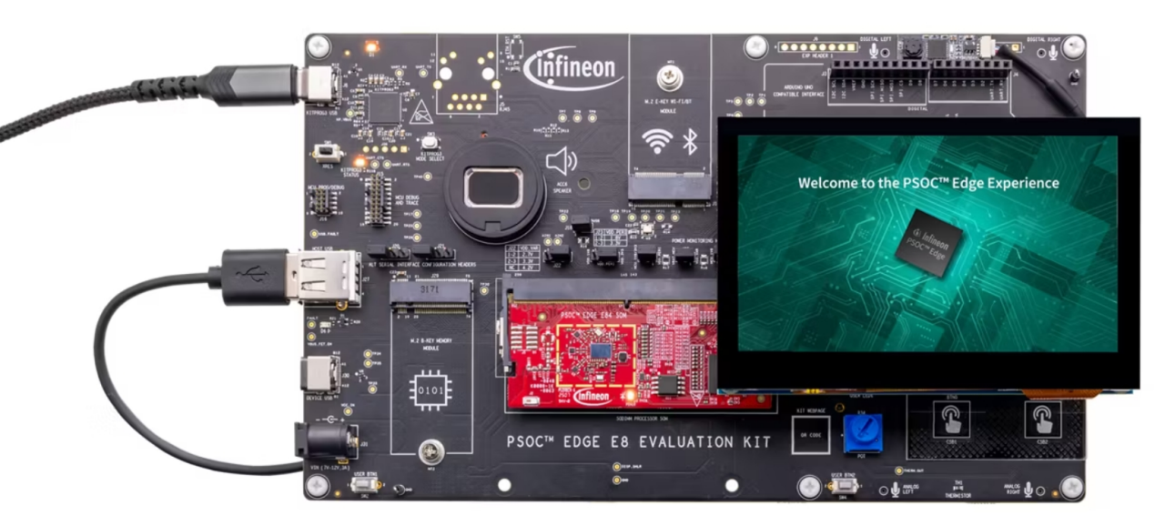 图1 英飞凌 PSoC™ Edge 评估板